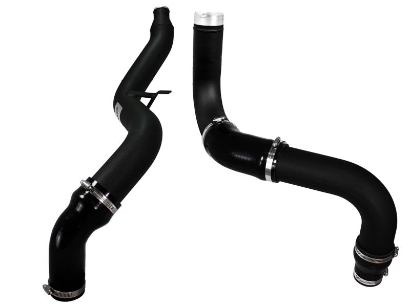 aFe 46-20174-B Bladerunner 3in Black Intercooler Hot and Cold Side Tubes 14-15 Dodge RAM 1500 EcoDiesel V6 3.0L