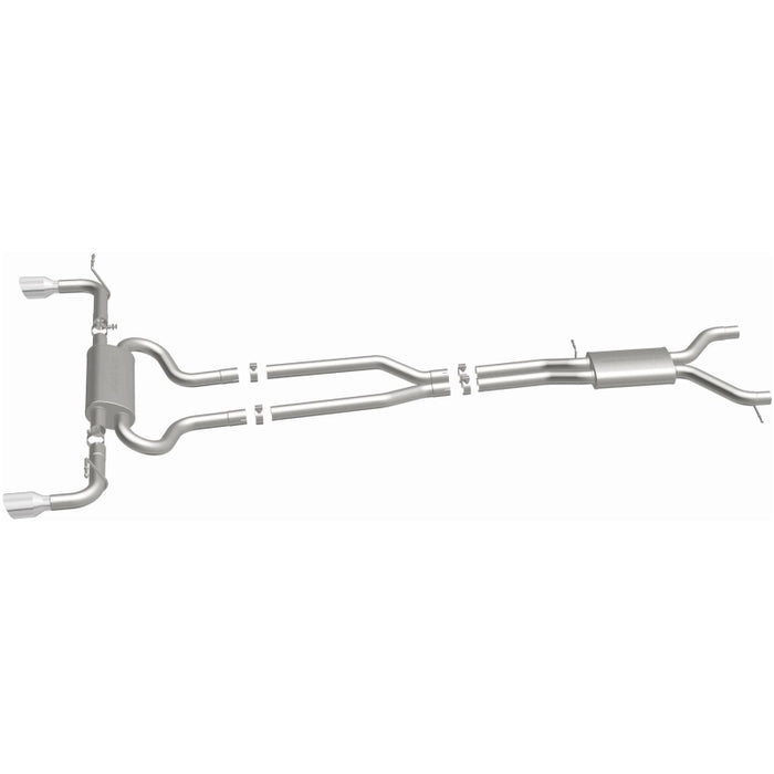 Magnaflow 15085 MagnaFlow 07 Audi Q7 V8 4.2L Dual Split Rear Exit Stainless Cat-Back Perf Exhaust