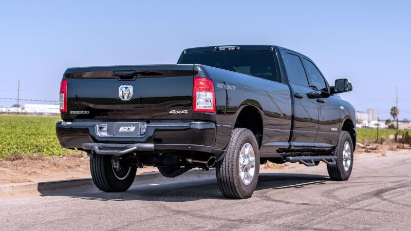 Borla 140851BC 19-22 RAM 2500 6.4L V8 AT 2/4WD S-TYPE Cat Back Black Chrome Tips