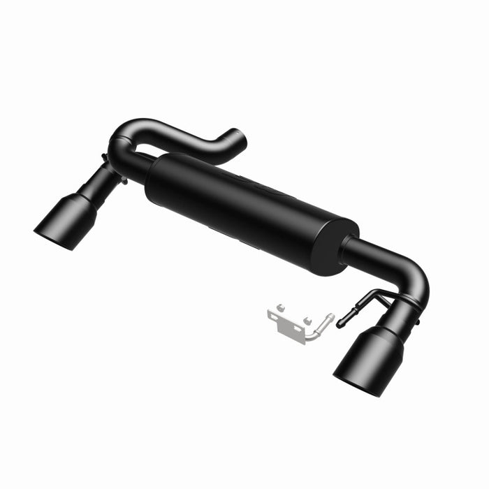 Magnaflow 19558 MagnaFlow 2021 Ford Bronco Street Series Axle-Back Exhaust w/ Dual Split Rear Style Exit- Black Tips