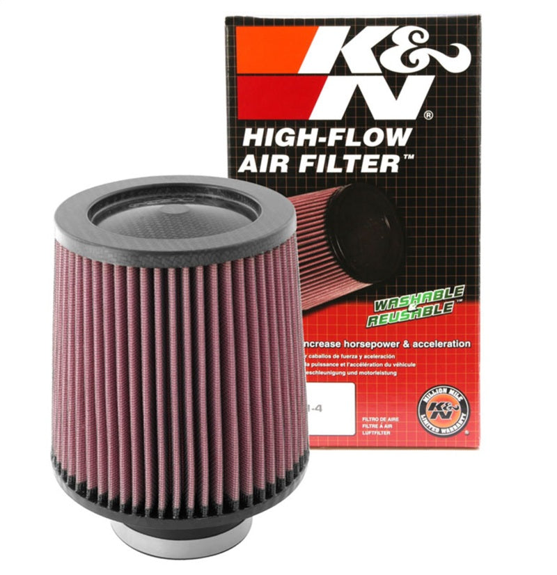 K&N Engineering RF-1047 K&N Round Tapered Universal Air Filter 3 inch Flange 6 inch Base 5 inch Top 6 inch Height