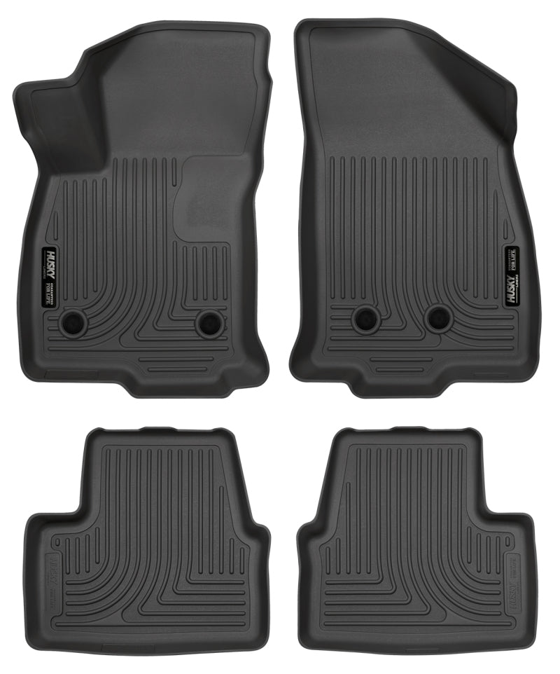 Husky Liners 98281 2016 Chevrolet Volt WeatherBeater Combo Black Floor Liners