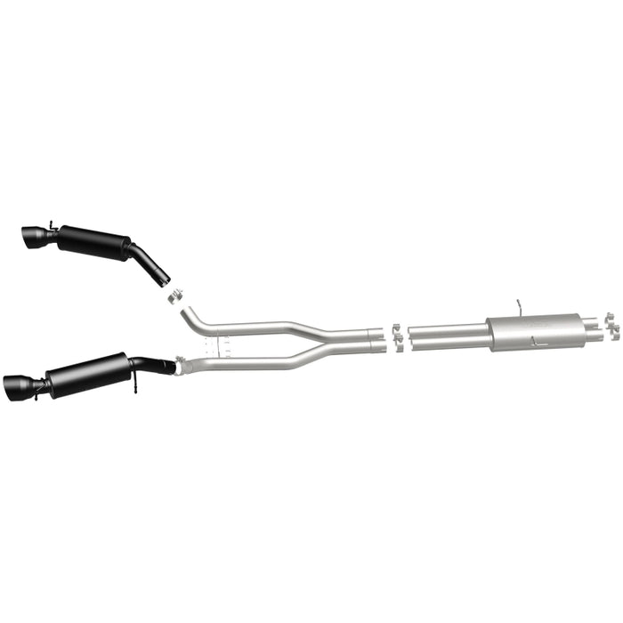 Magnaflow 19123 MagnaFlow Cat-Back 15-16 Land Rover Ranger Rover V6 SS 2.5in Dual Split Rear Exit 4.5in Black Tips