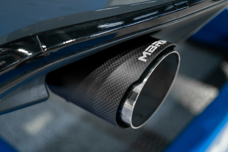 MBRP S46083CF 19-21 VW Jetta GLI T304 SS 3in Cat-Back Dual Split Rear Exit Exhaust - Carbon Fiber Tips