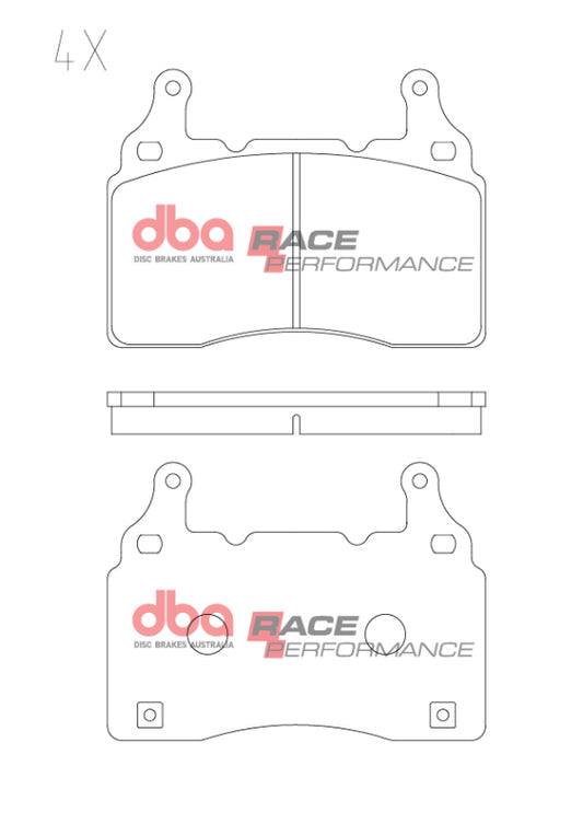 DBA DB2358ARP 10-24 Chevrolet Camaro SS RP Performance Front Brake Pads