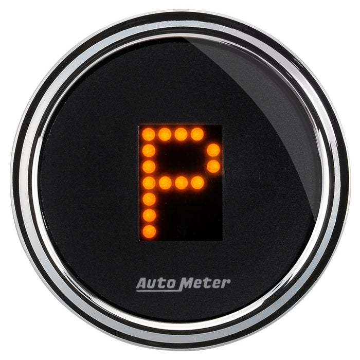 Autometer ATM1460 2-1/16 Gauge PRNDL+ Black Face Chrome Bezel