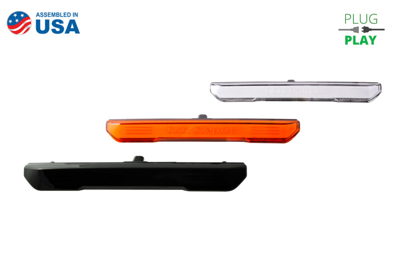 Diode Dynamics DD5152 20-21 Sierra 2500/3500 HD LED Sequential Sidemarkers Smoked Set