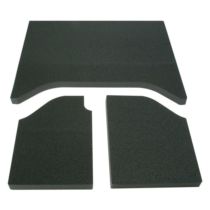 DEI 50132 07-10 Jeep Wrangler JK 2-Door Boom Mat Headliner - 3 Piece - Black