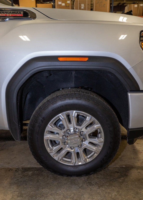Wehrli WCF100393 2020+ GMC 2500/3500HD Fender Flare Marker Light Delete Kit w/o Logo - Fine Texture Black