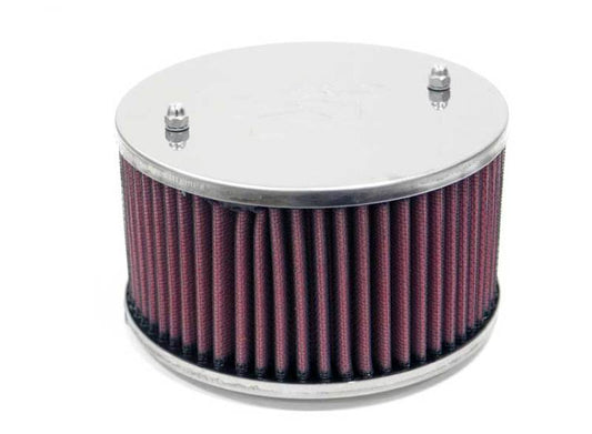K&N Engineering 56-9095 K&N Universal Custom Air Filter - Round 1.625in Flange / 1.625in ID / 2.75in Overall Height