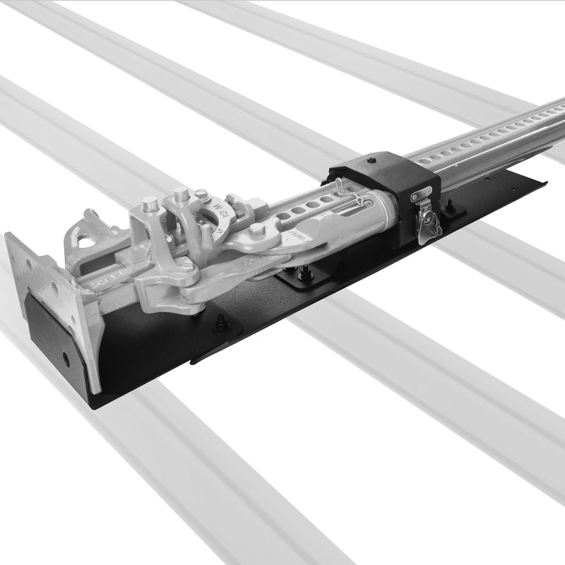 Go Rhino 5950080T XRS/SRM 4-CORE Clamp Mount Kit for Hi-Lift Jack - Tex. Blk (No Drill)