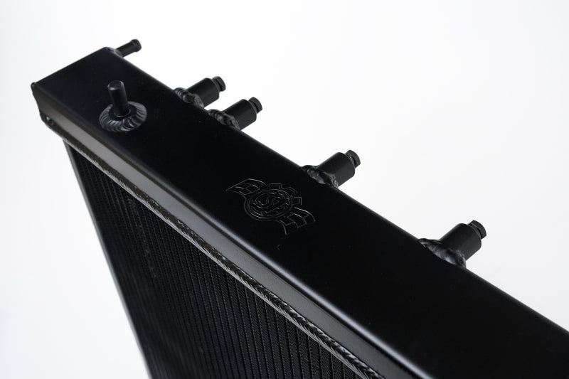 CSF 3076B 02-07 Subaru WRX/STI Radiator - Black Finish