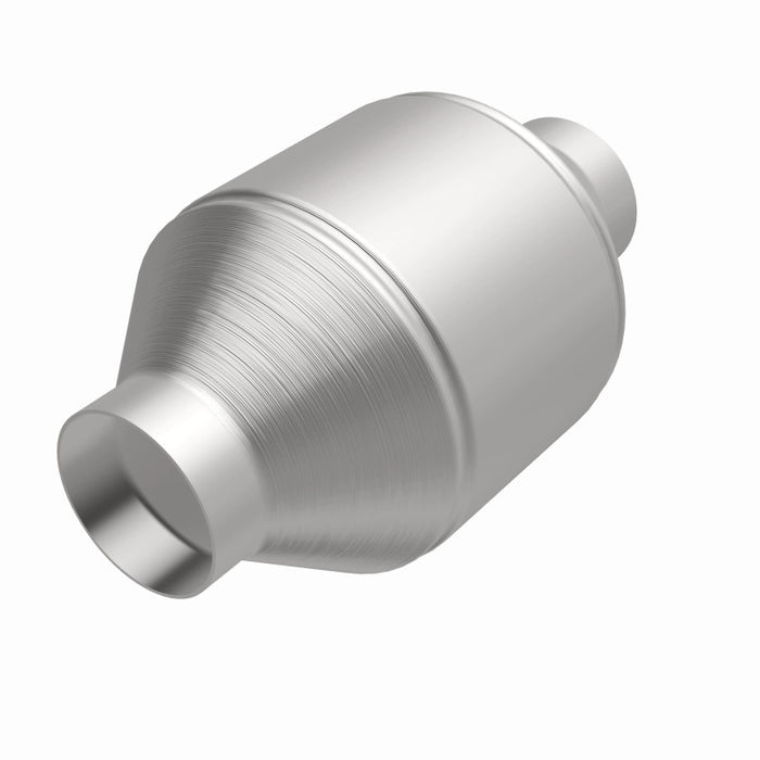 Magnaflow 51655 MagnaFlow Conv Univ 2.25in Inlet/Outlet Center/Center Round 3in Body L x 5in W x 8.75in Overall L