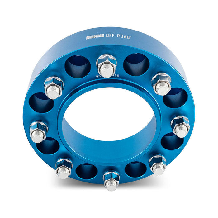 Mishimoto BNWS-006-500BL Borne Off-Road Wheel Spacers 8X165.1 121.3 50 M14 Blu