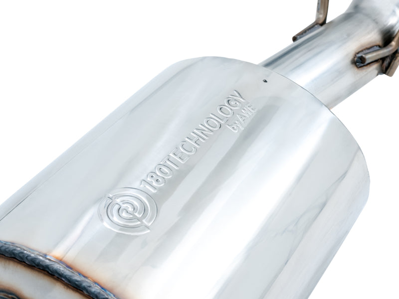 AWE Tuning 3015-33309 09-18 RAM 1500 5.7L (w/o Cutout) 0FG Single Side Exit Cat-Back Exhaust - Diamond Blk Tips