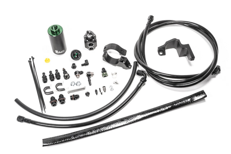 Radium Engineering 20-0981-03 Radium 03-08 Chevrolet Corvette Mid Fuel Hanger Plumbing Kit Stainless