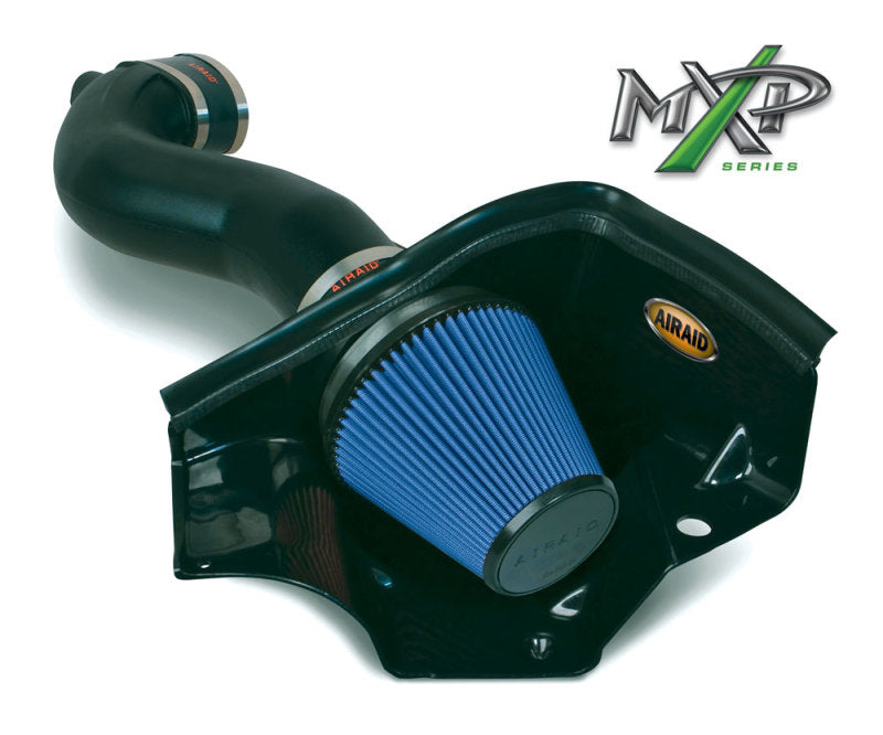 Airaid 453-304 05-09 Ford Mustang GT 5.0L Race Only (No MVT) MXP Intake System w/ Tube (Dry / Blue Media)