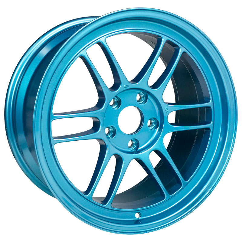 Enkei 3798956538EB RPF1 18x9.5 5x114.3 38mm Offset 73mm Bore Emerald Blue Wheel (MOQ 40)
