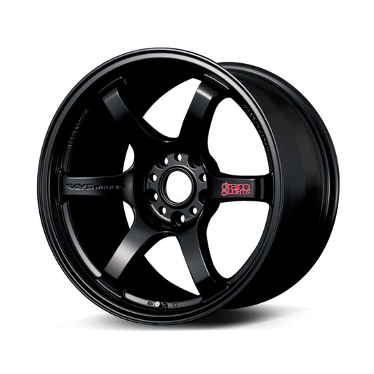 Gram Lights WGIV37EH 57DR 18x8.5 +37 5-114.3 Semi Gloss Black Wheel