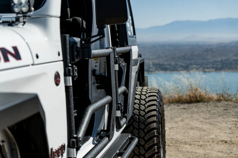 Body Armor 4x4 JL-6154 2018+ Jeep Wrangler JL Gladiator JT Tube Doors Front Pair