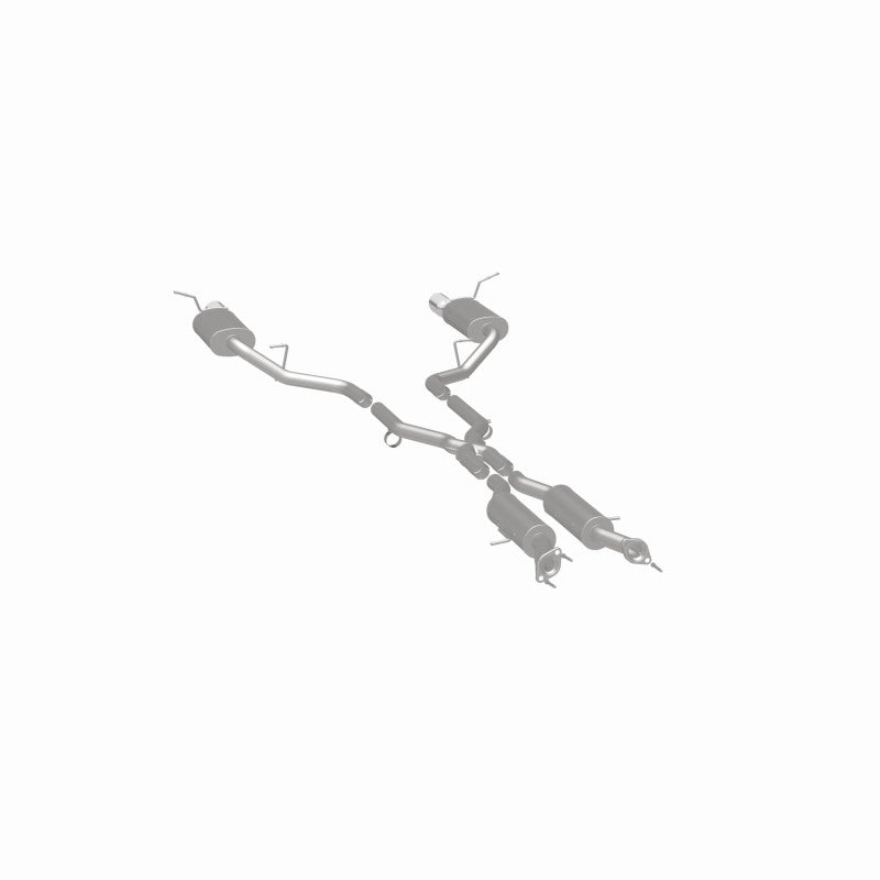 Magnaflow 15068 MagnaFlow 11-12 Dodge Durango V8 5.7L Dual Split Rear Exit Stainless Cat Back Performance Exhaust