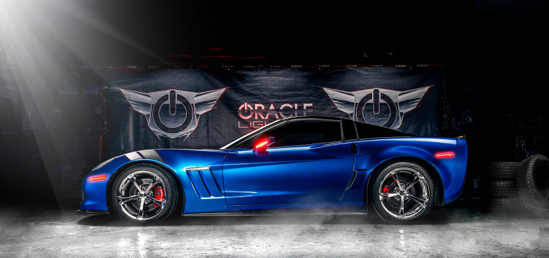 ORACLE Lighting 3150-019 Oracle 05-13 Chevrolet Corvette C6 Concept Sidemarker Set - Clear - No Paint SEE WARRANTY