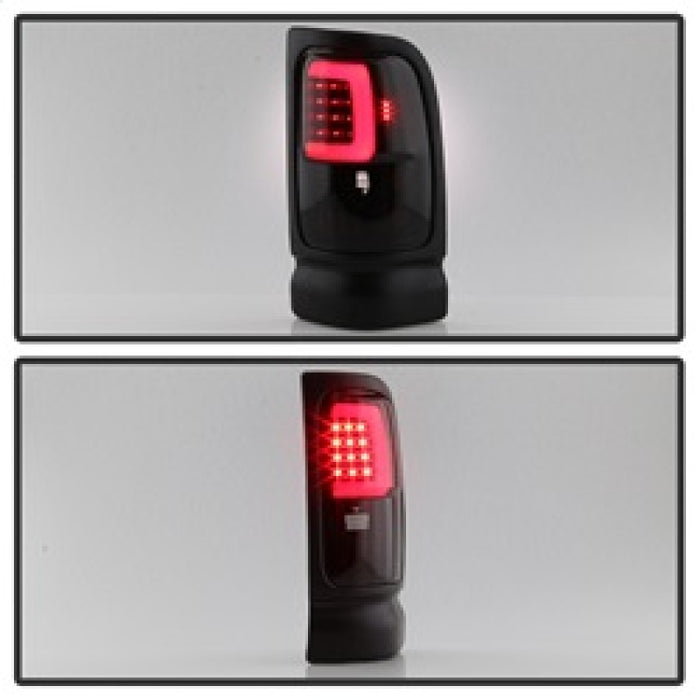 SPYDER 9038877 xTune Dodge RAM 1500 94-01 Tail Lights - Light Bar LED - Black ALT-ON-DRAM94V3-LBLED-BSM