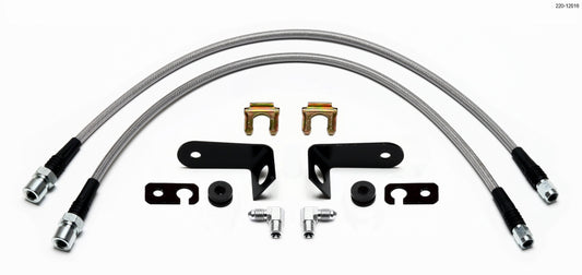 Wilwood 220-12016 Flexline Kit Honda CRZ 2011-up Front