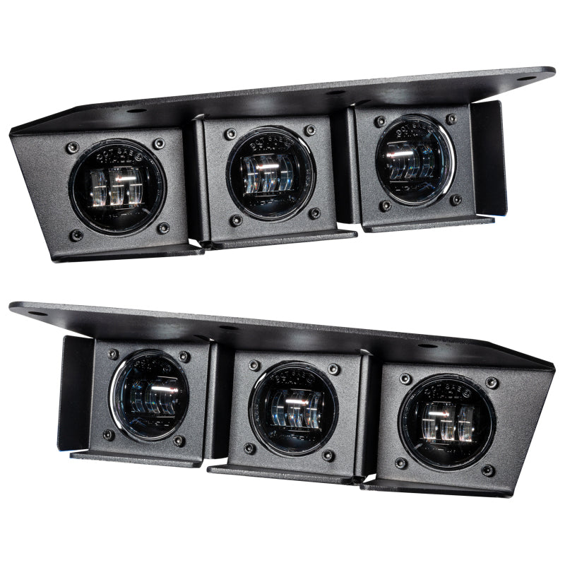 ORACLE Lighting 5890-001 21-22 Ford Bronco Triple LED Fog Light Kit for Steel Bumper - White SEE WARRANTY
