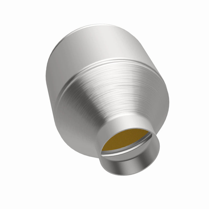 Magnaflow 51655 MagnaFlow Conv Univ 2.25in Inlet/Outlet Center/Center Round 3in Body L x 5in W x 8.75in Overall L
