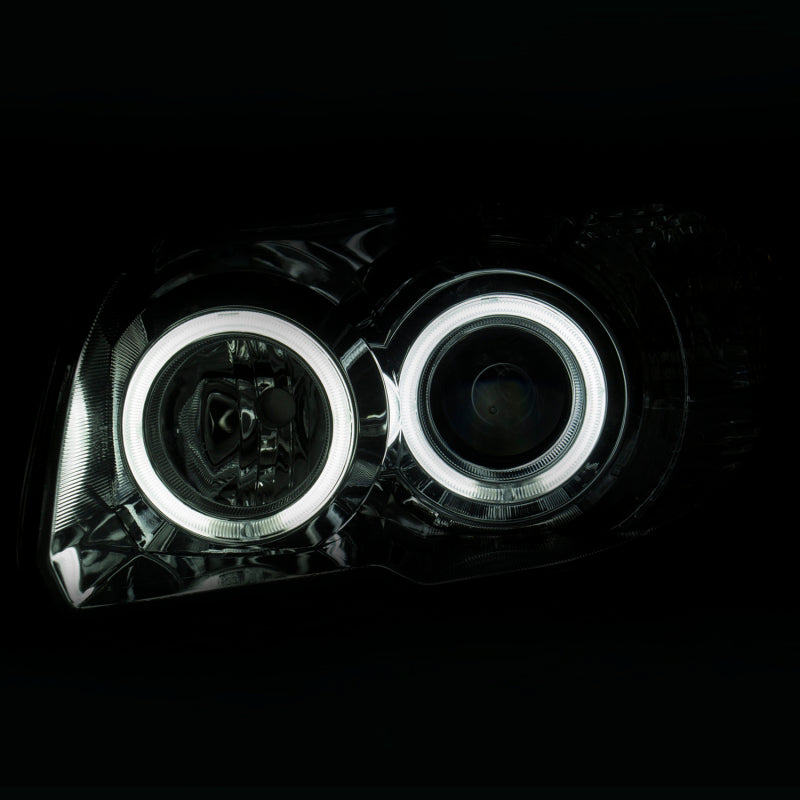 ANZO 111321 2006-2009 Toyota 4Runner Projector Headlights w/ Halo Chrome