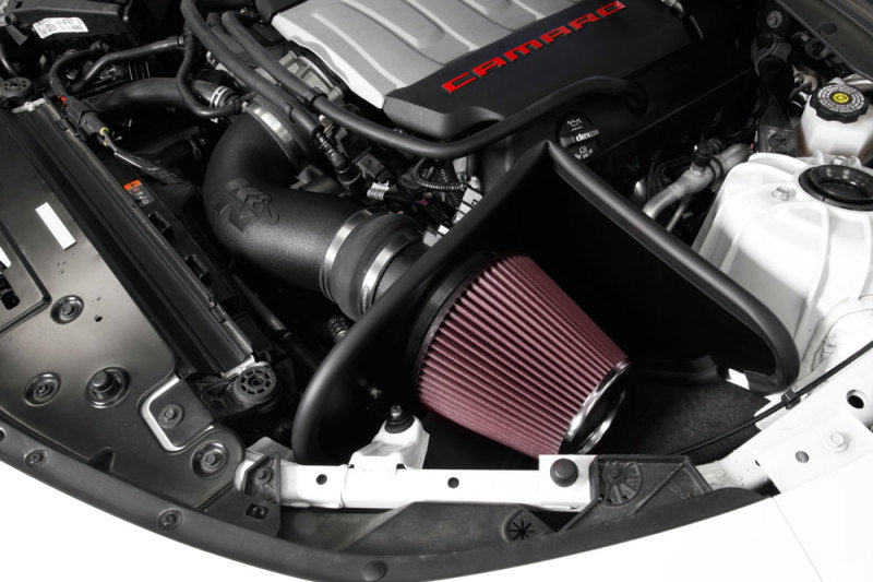 K&N Engineering 63-3092 K&N 2016 Chevy Camaro SS V8-6.2L AirCharger Performance Intake