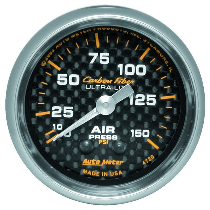 Autometer ATM4720 2-1/16in C/F Air Press. Gauge 0-150psi