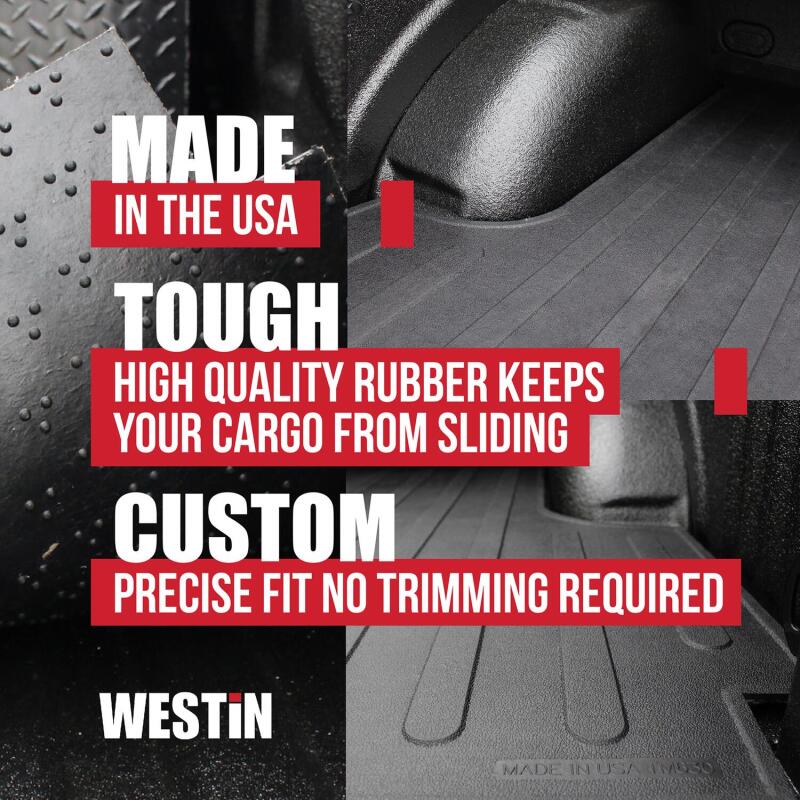 Westin 50-6145 2007-2018 Chevy Silverado 15/25/3500 New Body Style (6.5 ft Bed) Truck Bed Mat - Black