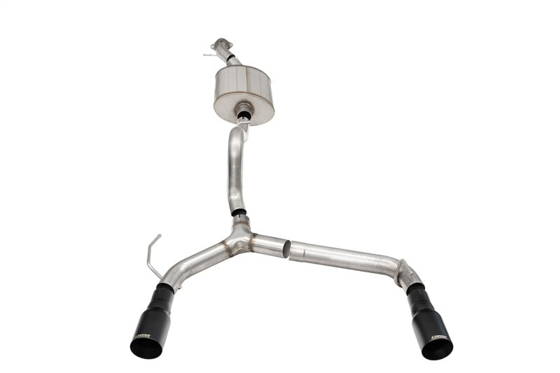 CORSA Performance 21208BPC Corsa 21-24 Ford Bronco 2.7L 2-Door 2.75in Cat-Back Dual Rear Exhaust w/ 4in Straight-Cut Black Tips