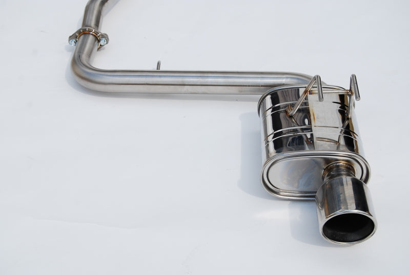 Invidia HS22HC6Q31RSL 2022+ Honda Civic Sport (2.0N/A) 60mm Q300 Cat Back Exhaust - Rolled SS Tips