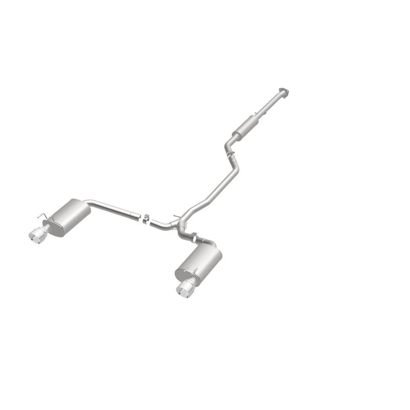 Magnaflow 19181 MagnaFlow Sys C/B 2015 Honda Accord 3.5L V6 2.5in SS Dual Split Rear Polished 4.5 Tip