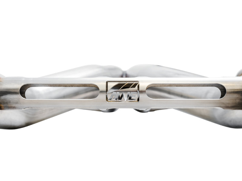 AWE Tuning 3020-42068 16-19 Chevy Camaro SS Non-Res Cat-Back Exhaust -Touring Edition (Quad Chrome Silver Tips)