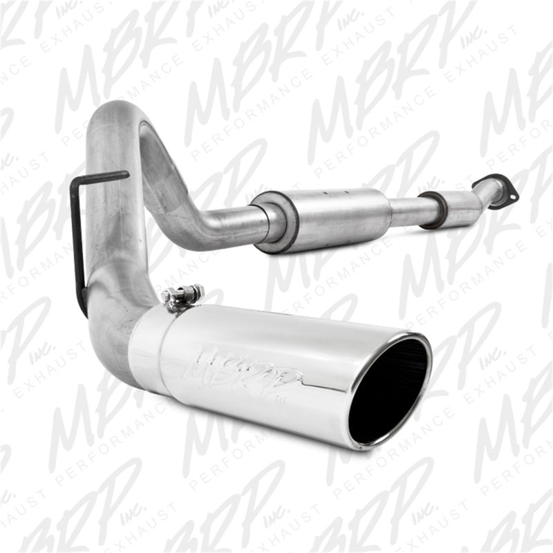 MBRP S5228AL 11-13 Ford F150 SVT Raptor 6.2L EC-SB/CC-SB 3.5in Cat Back Single Exit Alum Exhaust System