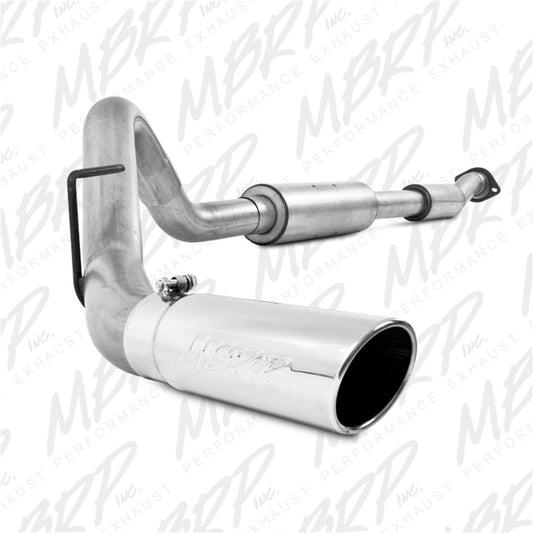 MBRP S5228AL 11-13 Ford F150 SVT Raptor 6.2L EC-SB/CC-SB 3.5in Cat Back Single Exit Alum Exhaust System
