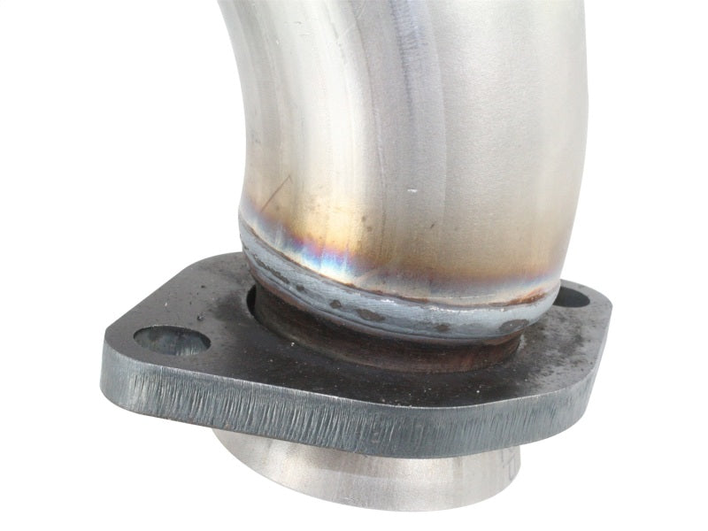 aFe 48-06209 Power Twisted Steel Loop Delete D/P Aluminized Steel 12-18 Jeep Wrangler (JK) V6 3.6L