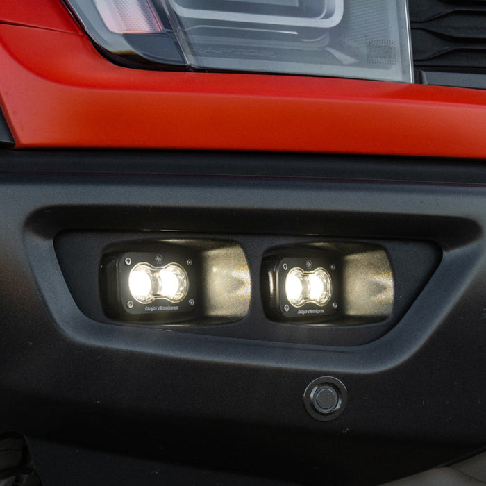 Baja Designs 448162 2022+ Toyota Tundra S2 SAE OEM Fog Light Replacement Kit - Clear