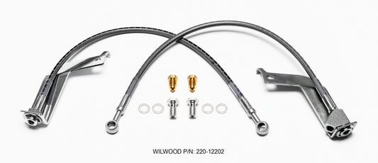 Wilwood 220-12202 Flexline Kit Rear 99-04 Ford Mustang GT