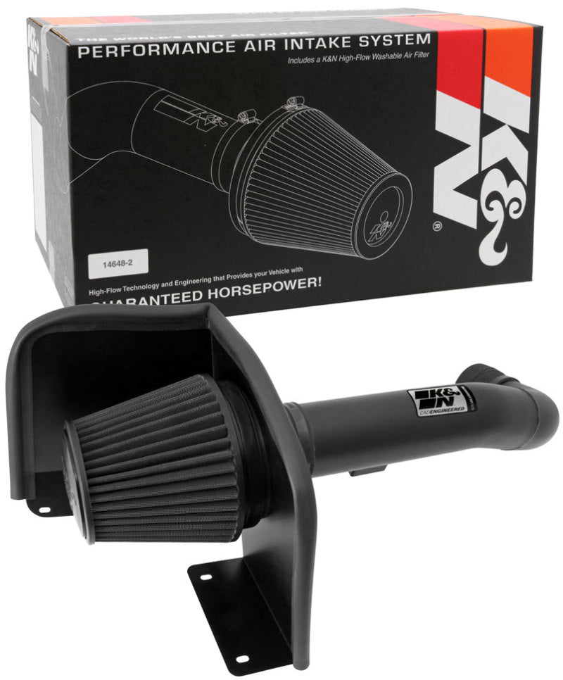 K&N Engineering 71-3070 K&N 09-13 Chevy Silverado 1500/Avalanche/Suburban / 09-13 GMC Yukon Black Perf Intake Kit
