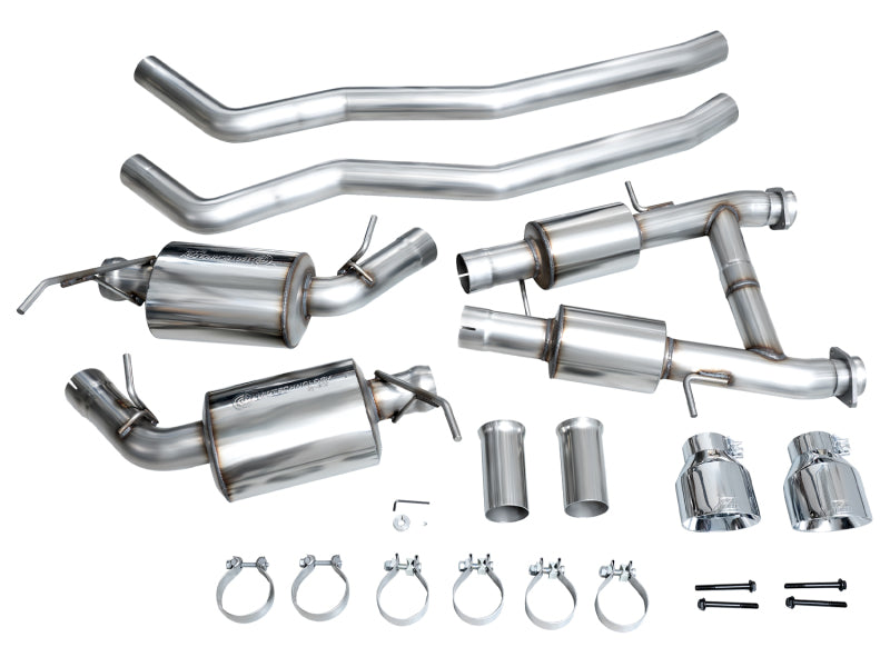 AWE Tuning 3015-32575 11-24 Dodge Durango 5.7L Touring Edition Exhaust w/ Chrome Silver Tips