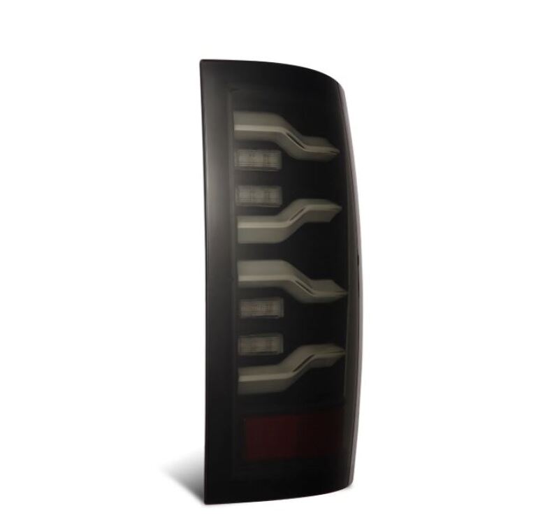 AlphaRex 640003 09-18 Dodge RAM Luxx-Series LED Tail Lights Alpha-Black w/ Activation Light & Seq. Signal