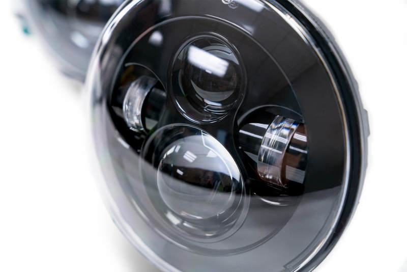 DV8 Offroad HL7JK-01 07-18 Jeep Wrangler JK LED Projector Headlights