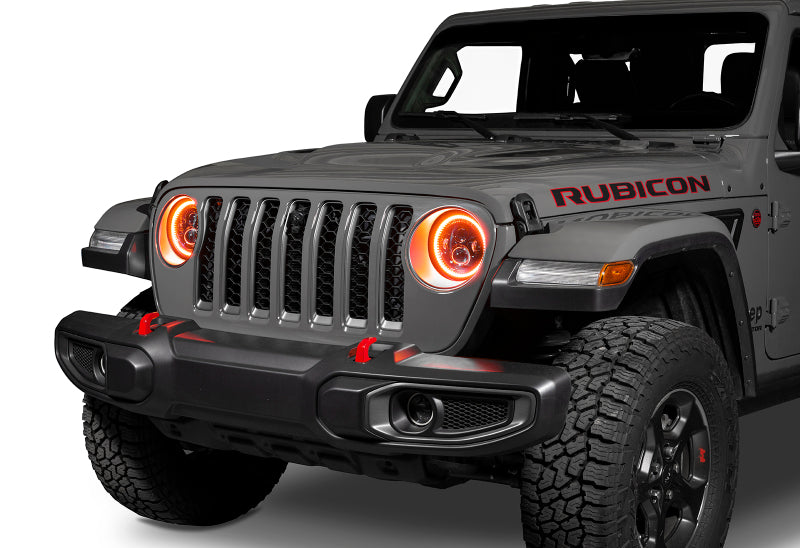 ORACLE Lighting 5769J-332 Oracle Jeep Wrangler JL/Gladiator JT 7in. High Powered LED Headlights (Pair) - Dynamic