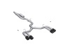 MBRP S46203CF 22-24 Audi S3 2.0L Armor Pro T304 SS 3in Cat-Back Quad Split Rear Exhaust w/ Carbon Fiber Tips