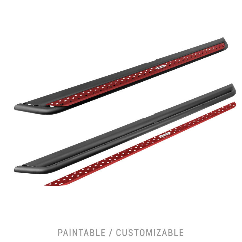 Go Rhino DSS4131T 2021+ Ford Bronco Dominator Extreme Side Steps w/Brackets - Textured Black